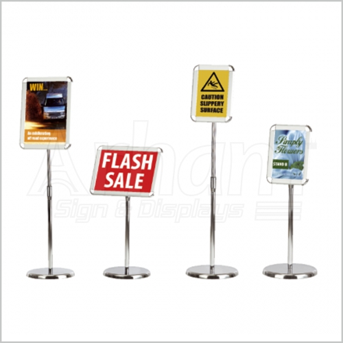Clip-On Poster Stand